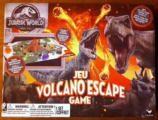 Board game, Jurassic World Volcano Escape Game