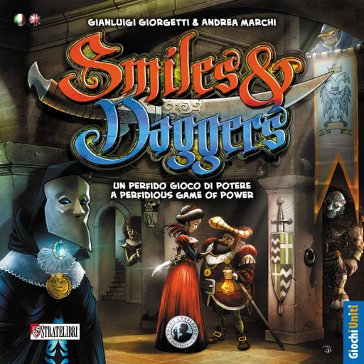 Board game, Smiles & Daggers