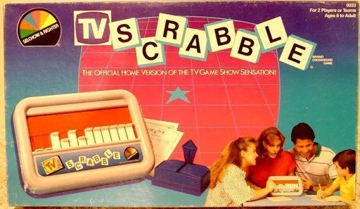 Board game, TV Scrabble