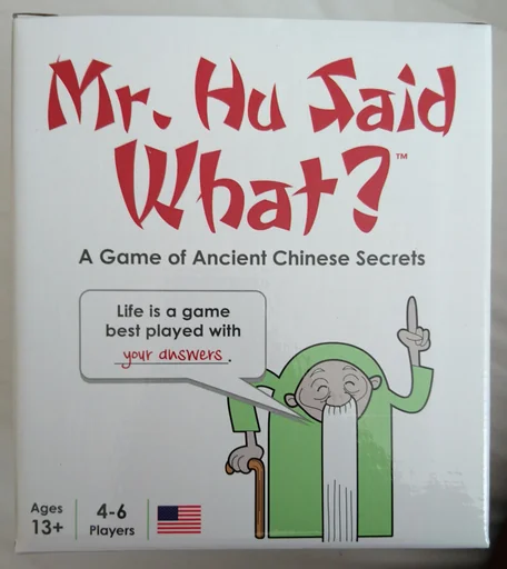 Board game, Mr. Hu Said What?