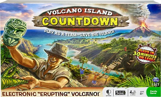 Board game, Volcano Island Countdown
