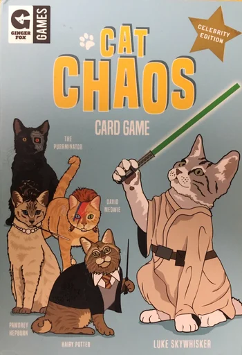 Board game, Cat Chaos Card Game: Celebrity Edition