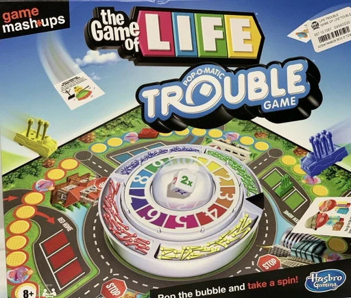 Board game, The Game of Life Pop-O-Matic Trouble Game