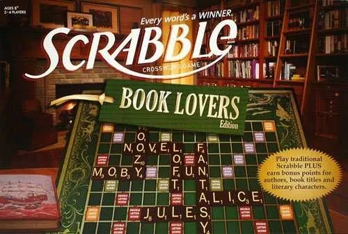 Board game, Scrabble Book Lovers