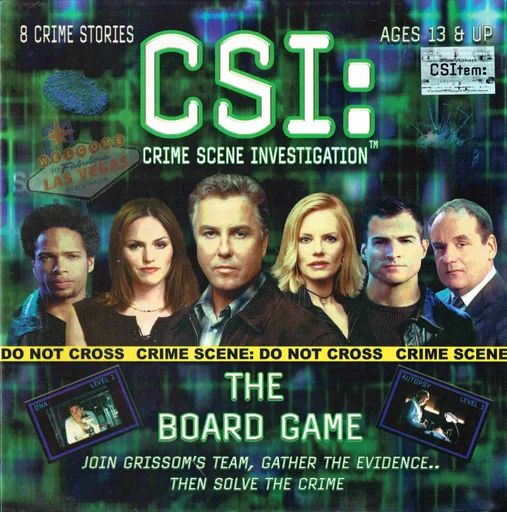 Board game, CSI: Crime Scene Investigation – The Board Game