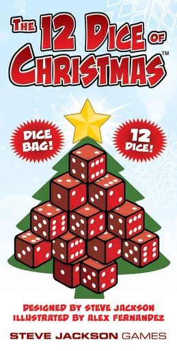 Board game, The 12 Dice of Christmas