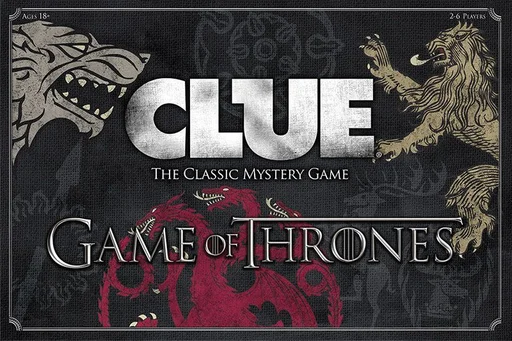 Board game, Clue: Game of Thrones