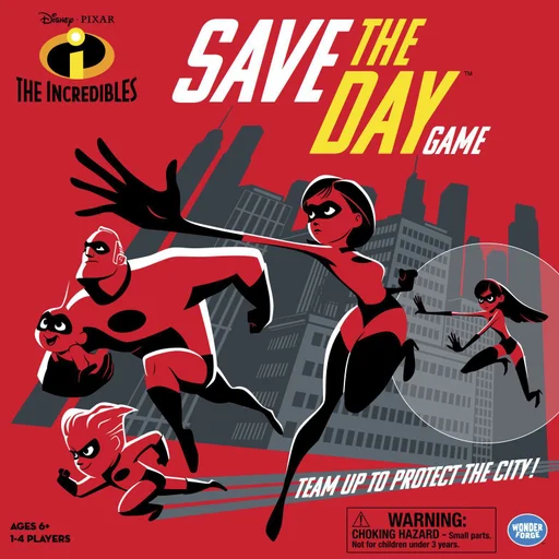 Board game, The Incredibles: Save the Day Game