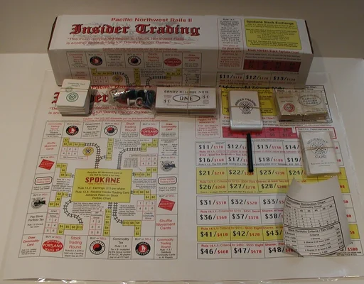 Board game, Pacific Northwest Rails II: Insider Trading