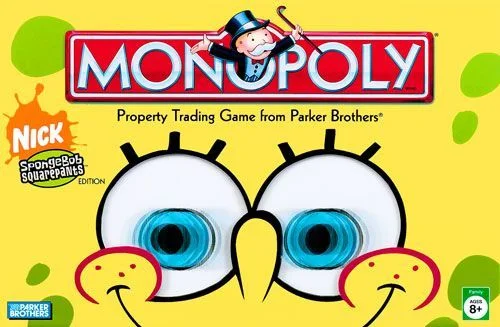 Board game, Monopoly: SpongeBob SquarePants