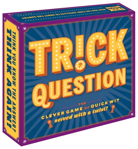 Board game, Trick Question: The Clever Game of Quick Wit – Served With a Twist!