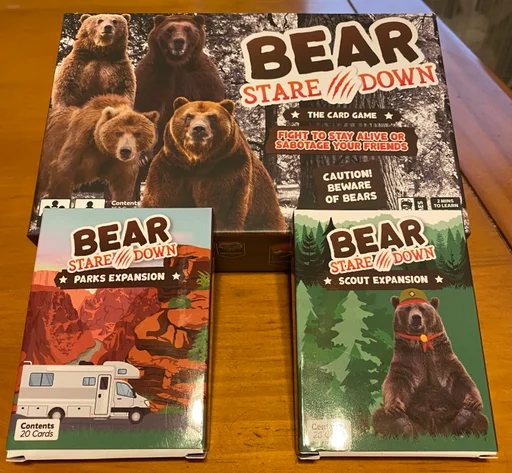 Board game, Bear Stare Down: The Card Game