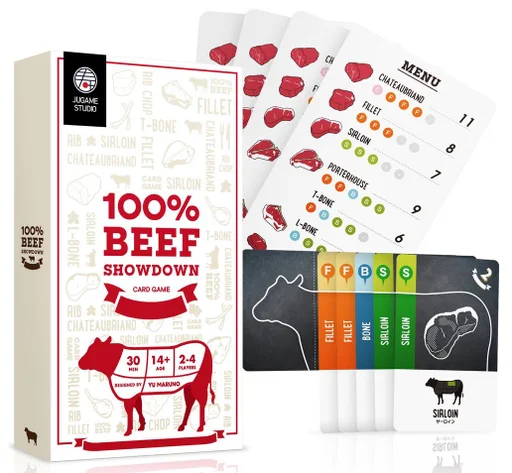 Board game, 100% Beef Showdown