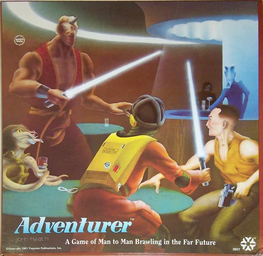 Board game, Adventurer: A Game of Man to Man Brawling in the Far Future