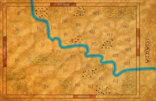 Board game, The Wild West: The Range Wars of 19th Century America