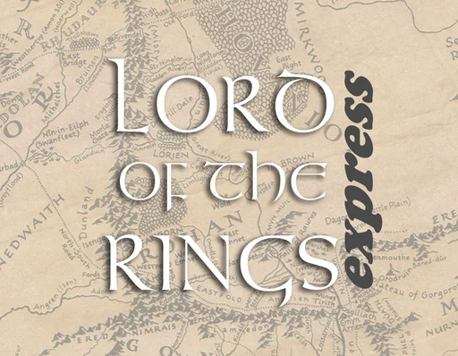 Board game, Lord of the Rings Express