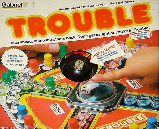 Board game, Trouble