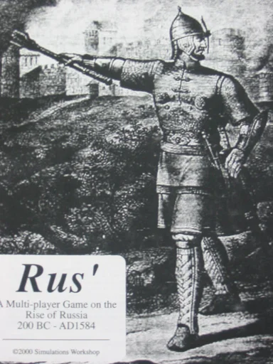 Board game, Rus': Rise of Russia 200 BC - AD1584