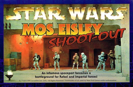 Board game, Star Wars Mos Eisley Shoot-Out