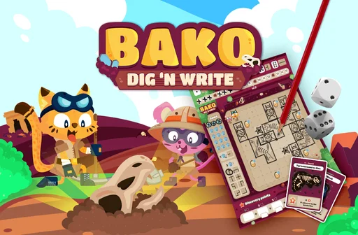 Board game, Bako: Dig and Write