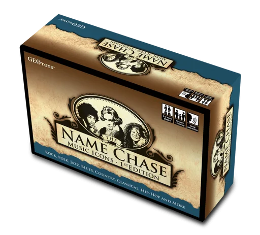 Board game, Name Chase:  Musical Icons