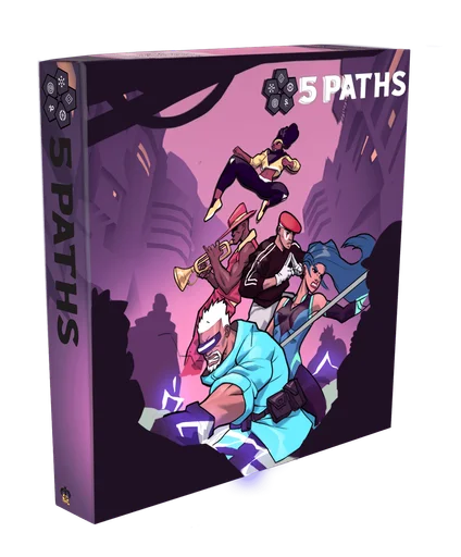 Board game, 5 Paths: A Tactical Brawl
