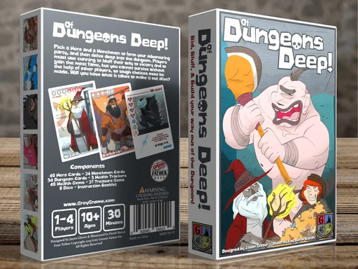 Board game, Of Dungeons Deep! (Second Edition)