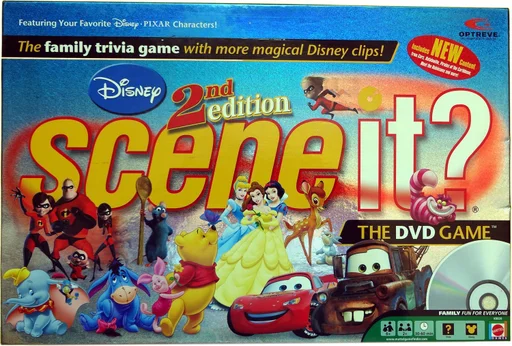 Board game, Scene It? Disney Second Edition