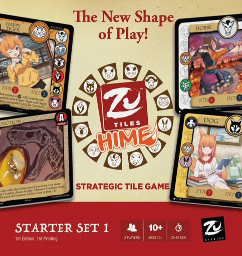 Board game, ZU Tiles: Hime – Starter Set 1