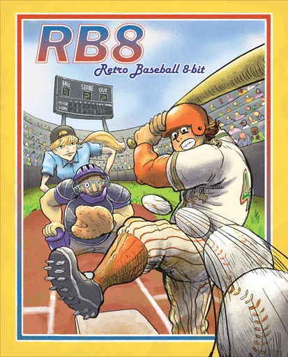 Board game, RB8 Retro Baseball 8-bit