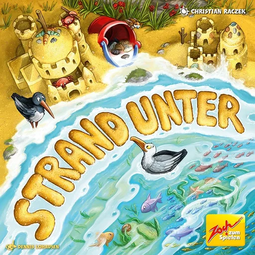 Board game, Strand unter