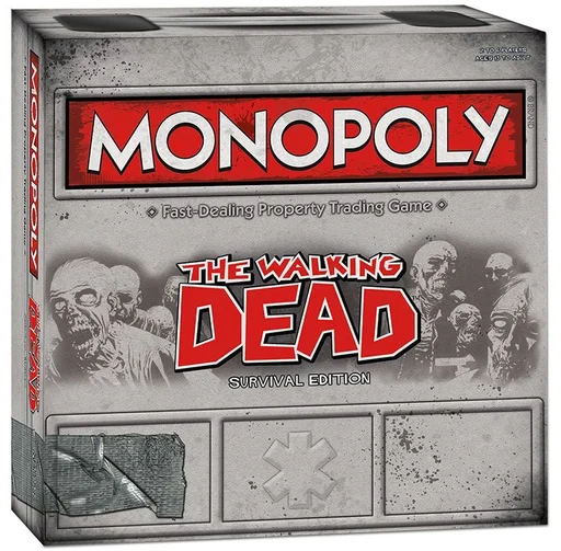 Board game, Monopoly: The Walking Dead – Survival Edition