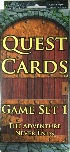 Board game, Quest Cards