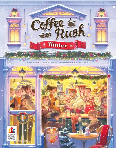Board game, Coffee Rush: Winter
