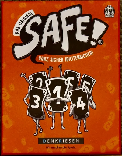 Board game, Safe!: Das Original – Ganz sicher idiotensicher!