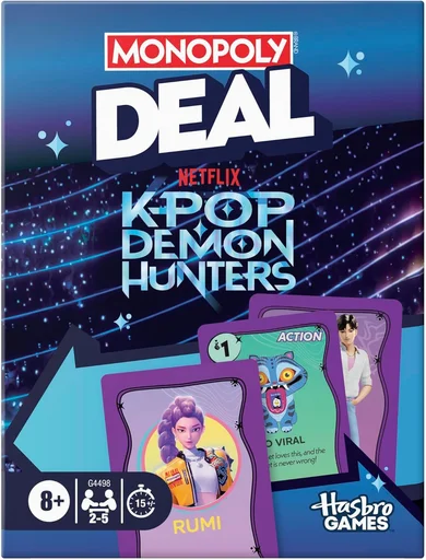 Board game, Monopoly Deal: KPop Demon Hunters