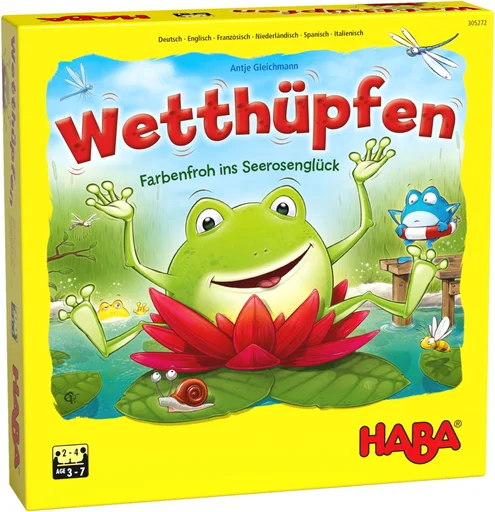Board game, Wetthüpfen