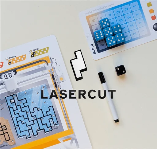 Board game, Lasercut