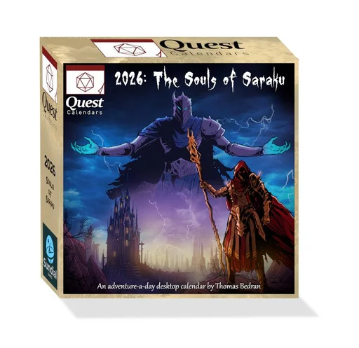 Board game, Quest Calendar 2026: The Souls of Saraku