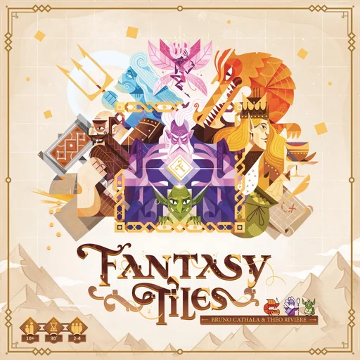 Board game, Fantasy Tiles