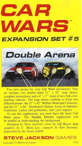 Car Wars Expansion Set #5, Double Arena