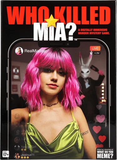 Board game, Who Killed Mia?