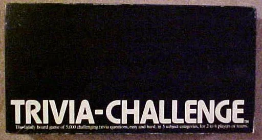 Board game, Trivia-Challenge