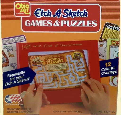 Board game, Etch-A-Sketch Games Pack