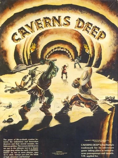 Board game, Caverns Deep