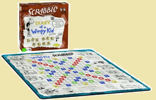 Board game, Scrabble: Diary of a Wimpy Kid
