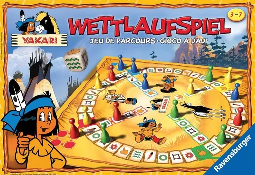 Board game, Yakari Wettlaufspiel