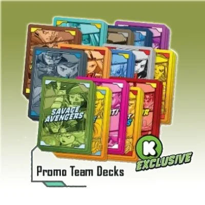 Board game, Marvel United: Promo Team Decks