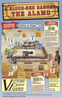 Board game, A Blood-Red Banner: The Alamo