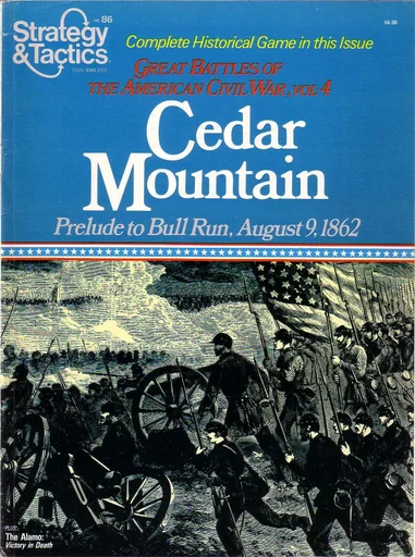 Board game, Cedar Mountain: Prelude to Bull Run, August 9, 1862